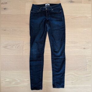 PAIGE Dark Indigo Skinny Jeans